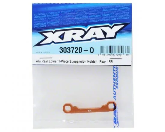 XRay Aluminium Rear Lower 1 Piece Suspension Holder - Rear - Rr — image 3 of 3