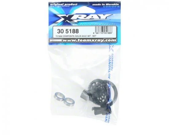 T2 008 Composite Solid Axle 38T - Set &mdash; image 2 of 3