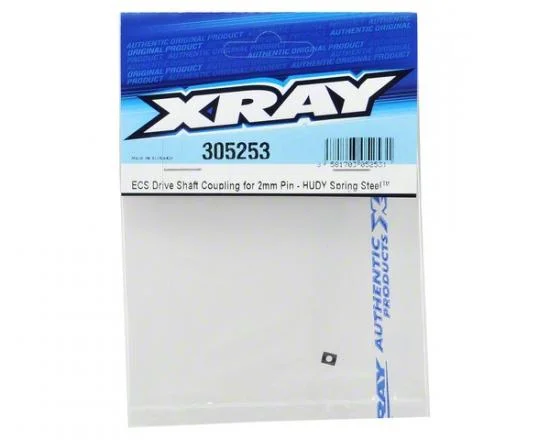 XRay ECS Drive Shaft Coupling For 2mm Pin - Hudy Spring Steel &mdash; image 2 of 2