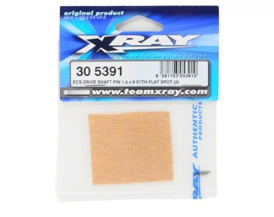 XRay ECS Drive Shaft Pin 1.5 X 9 With Flat Spot (2) — image 2 of 3