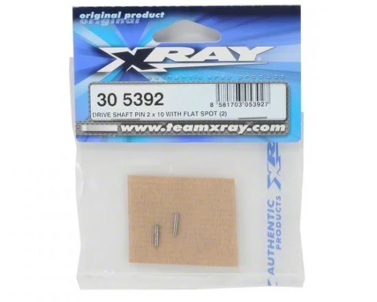 XRay Drive Shaft Pin 2 X 10 With Flat Spot (2) &mdash; image 3 of 3