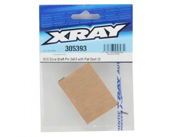 XRay ECS Drive Shaft Pin 2 X 8.5 With Flat Spot (2) — image 2 of 2