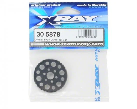 XRay Offset Spur Gear 108T / 64 &mdash; image 2 of 3