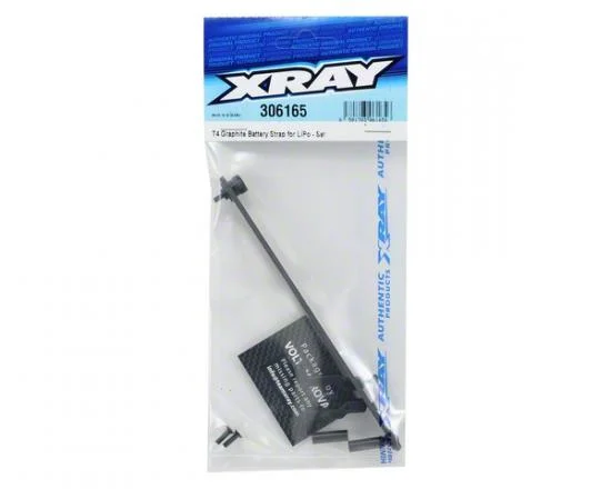 XRay T4 Graphite Battery Strap For Lipo - Set — image 3 of 4