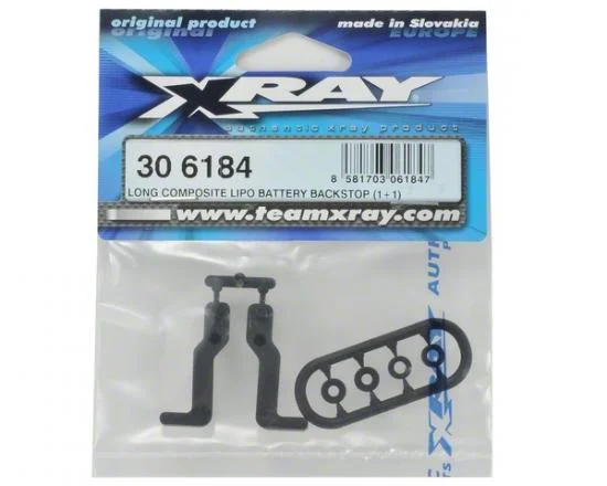 XRay Long Composite Lipo Battery Backstop (1+1) — image 2 of 3