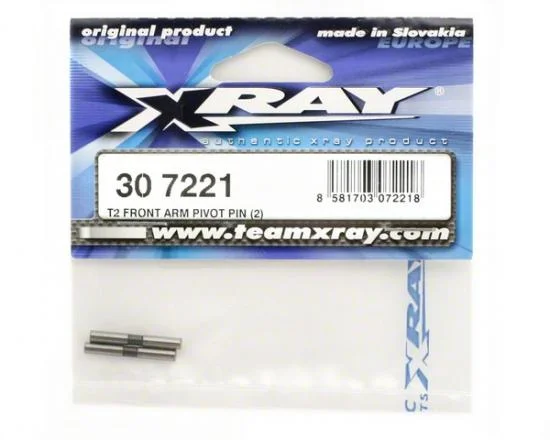 XRay T2 Front Arm Pivot Pin (2) — image 2 of 2