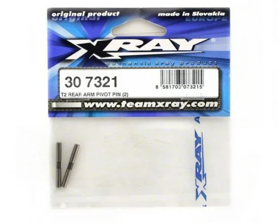 XRay T2 Rear Arm Pivot Pin (2) — image 2 of 2