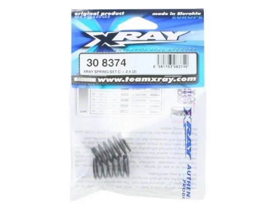 XRAY Spring Set C = 2.4 (2Pcs) — image 2 of 4