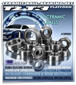 XRay T3 2011 Specs Set Of Ceramic Ball Bearings (14) — image 2 of 4