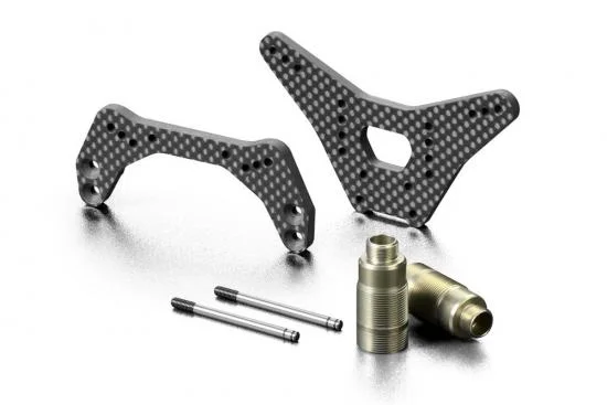 XRay Aluminium Front Shock Body 32mm - Hard Coated (2) — image 2 of 2
