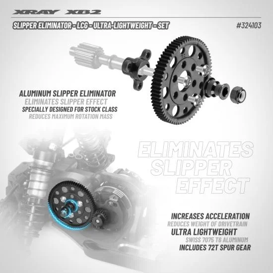 XRay Slipper Eliminator - LCG - Ultra-Lightweight - Set &mdash; image 2 of 2