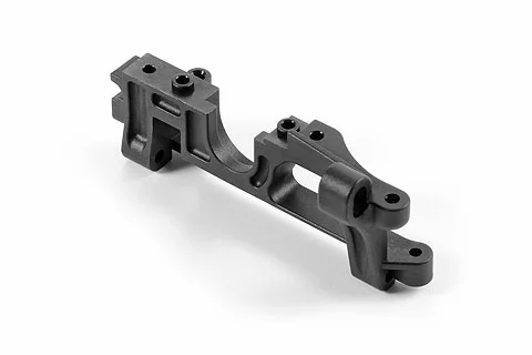 XRay Composite Lower + Upper Bulkhead Front Left For Wire Anti-Roll Bar - V2