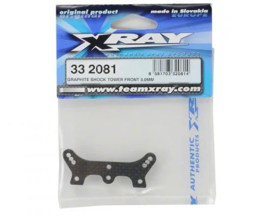XRay Graphite Shock Tower Front 3.0mm &mdash; image 2 of 4