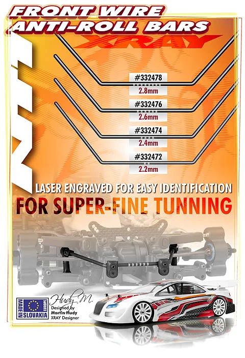 XRay Anti-Roll Bar Front 2.4 mm