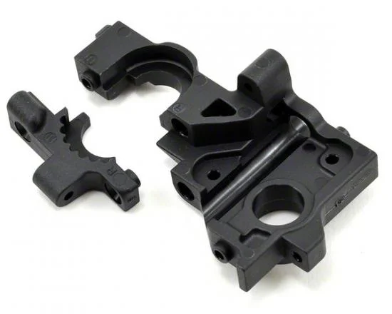 XRay Composite Lower + Upper Bulkhead Rear Right - Extra Roll Center - Hard — image 2 of 4