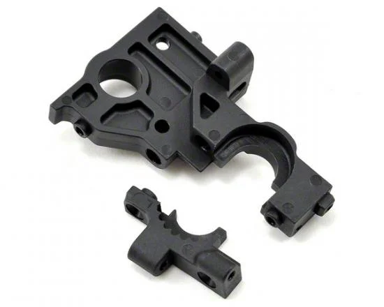 XRay Composite Lower + Upper Bulkhead Rear Left - Extra Roll Center - Hard — image 2 of 4