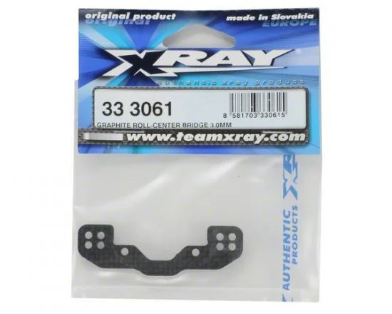 XRay Graphite Roll-Center Bridge 3.0mm - V2 &mdash; image 3 of 4