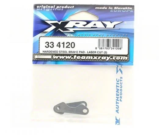 XRay Hardened Steel Brake Pad - Laser Cut (2) &mdash; image 2 of 2