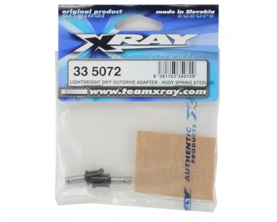 XRay Lightweight Diff Outdrive Adapter - Hudy Spring Steel (2) — image 2 of 4