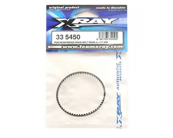 XRay PUR Reinforced Drive Belt Rear 5.5 X 177 mm - V2 — image 2 of 2