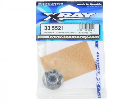 XRay Lightweight Carrier For 2-Speed Gear (2nd) - Aluminium 7075 T6 + Ball Bearing — image 2 of 2