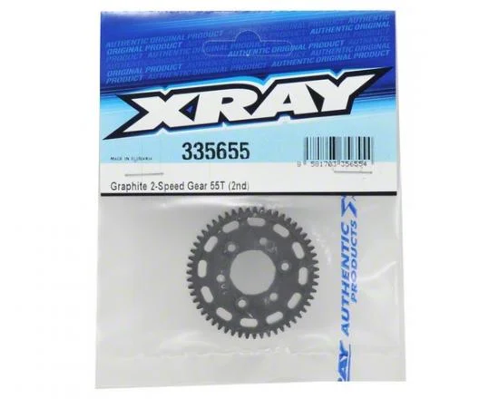 XRay Graphite 2-Speed Gear 55T (2nd) — image 3 of 4