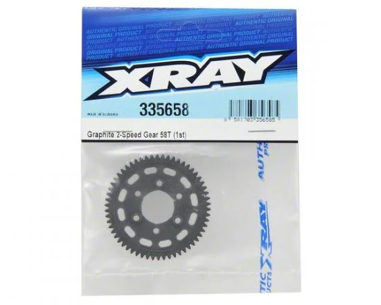 XRay Graphite 2-Speed Gear 58T (1st) — image 3 of 4