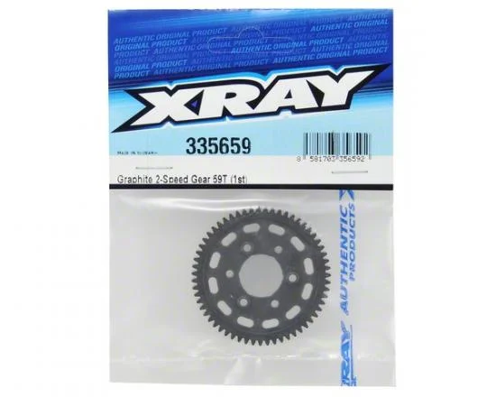 XRay Graphite 2-Speed Gear 59T (1st) — image 3 of 4