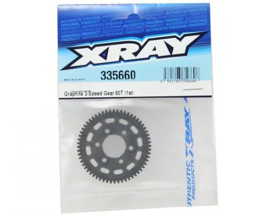 XRay Graphite 2-Speed Gear 60T (1st) — image 3 of 4