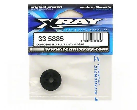 XRay Composite Belt Pulley 25T - Mid-Side — image 2 of 2