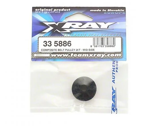 XRay Composite Belt Pulley 26T - Mid-Side — image 2 of 2