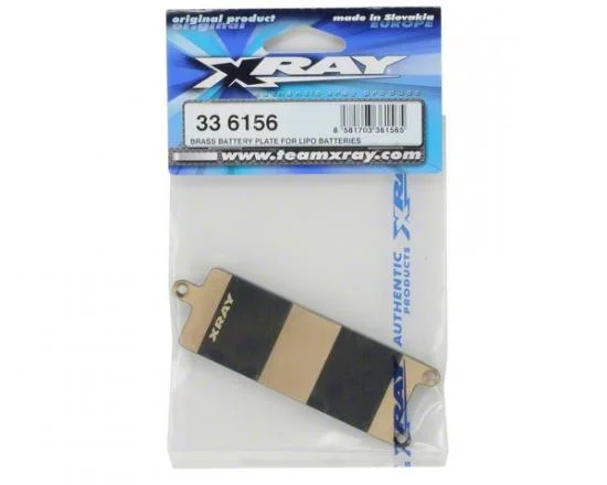 XRay Brass Battery Plate For Lipo Batteries — image 2 of 4