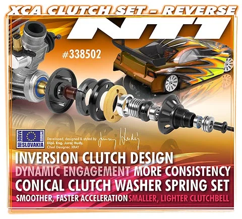 Xca (XRay Centrifugal-Axial) Clutch Set - Reverse