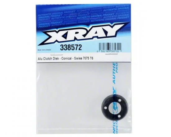 XRay Aluminium Clutch Disk - Conical - Swiss 7075 T6 &mdash; image 2 of 2