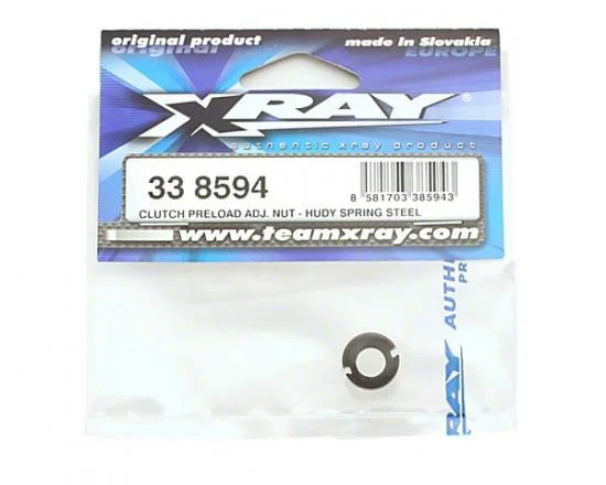 XRay Clutch Preload Adj. Nut - Hudy Spring Steel — image 2 of 2