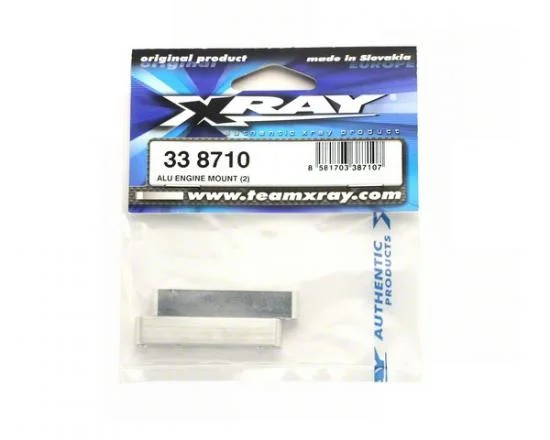 XRay Aluminium Engine Mounts - Lower (2) &mdash; image 3 of 3