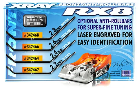 XRay Anti-Roll Bar Front 2.2 mm — image 4 of 4