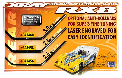 XRay Anti-Roll Bar Rear 3.0 mm
