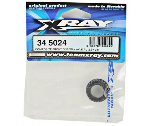 XRay Composite Front One-Way Axle Pulley 24T — image 2 of 3