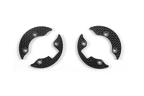 XRay Graphite Front Aerodynamic Disc 2.2mm - Left+Right - Set