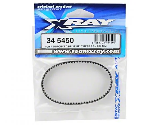 XRay PUR Reinforced Drive Belt Rear 8.0 X 204 mm — image 2 of 3