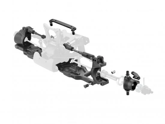 XRay XB8 C-Hub Front Suspension Conversion Set — image 2 of 3