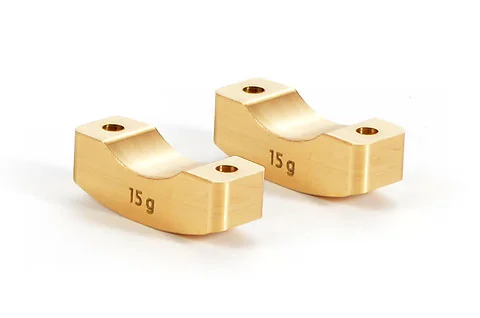 XRay Brass Steering Block Weight 15G (2)