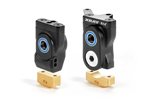 XRay Brass Steering Block Weight 15G (2)