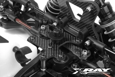 XRay XB9 Graphite Upper Plate — image 3 of 3