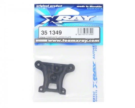 XRay XB808 Composite Upper Plate — image 2 of 3