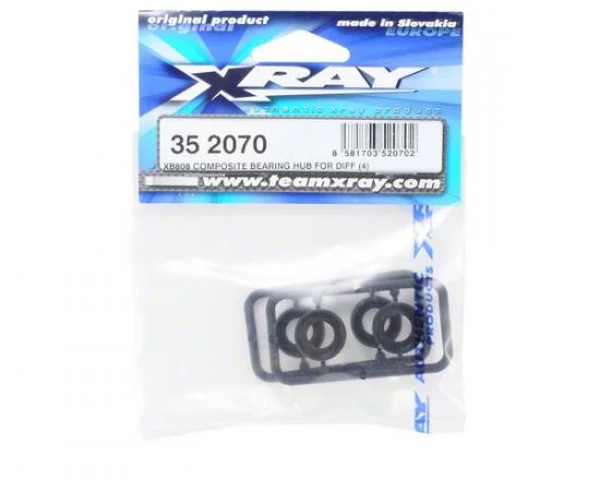XRay XB808 Composite Bearing Hub For Diff (4) &mdash; image 2 of 3