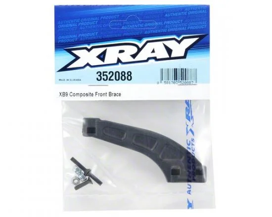 XRay XB9 Composite Front Brace &mdash; image 2 of 2