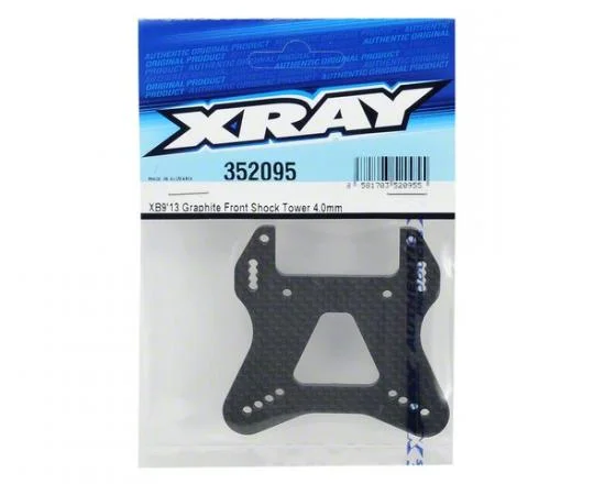 XRay XB9 13 Graphite Front Shock Tower - CNC Machined 4 mm &mdash; image 3 of 3