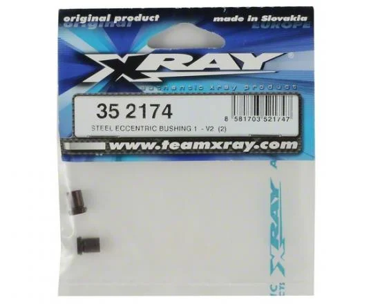 XRay Steel Eccentric Bushing 1 Deg - V2 (2) &mdash; image 3 of 5